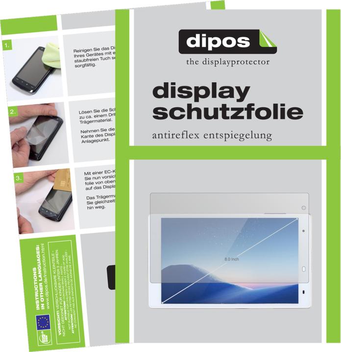 Produktbild Dipos Displayschutzfolie Antireflex (2 Stück, Xiaoxin TB 8804F)