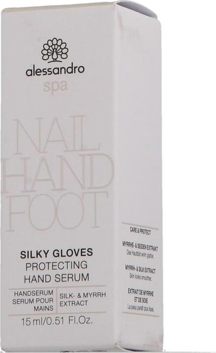 Immagine prodotto Alessandro Spa - Guanti di seta che proteggono il siero per le mani (15 ml)