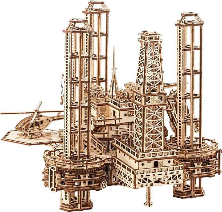 Image du produit Wood Trick Construction d'une plateforme pétrolière