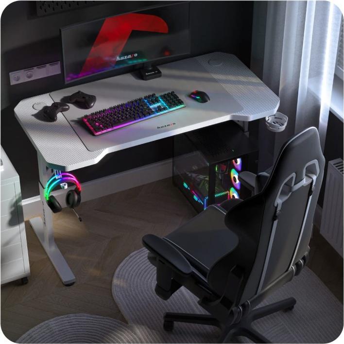 Produktbild Huzaro Biurko gamingowe Hero 2.6 White