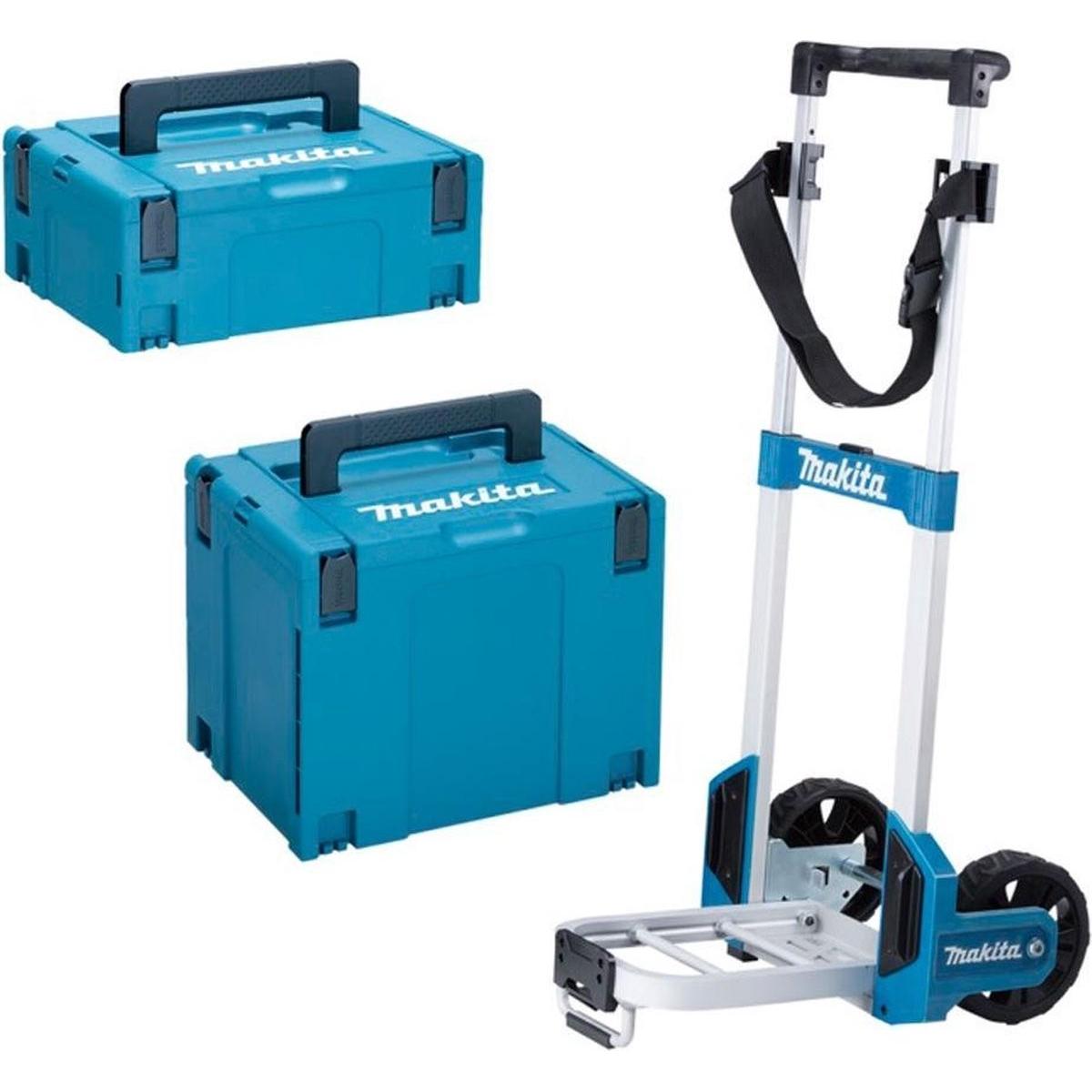 Makita MAKPACKX01 Trolley incl. Mbox nummer 2 & Mbox nummer 4 (41969864)