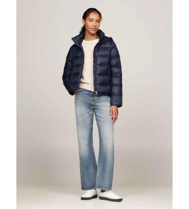 Produktbild Tommy Hilfiger Waterafstotend Donsjack - Dames - Donkerblauw - Maat L (L)