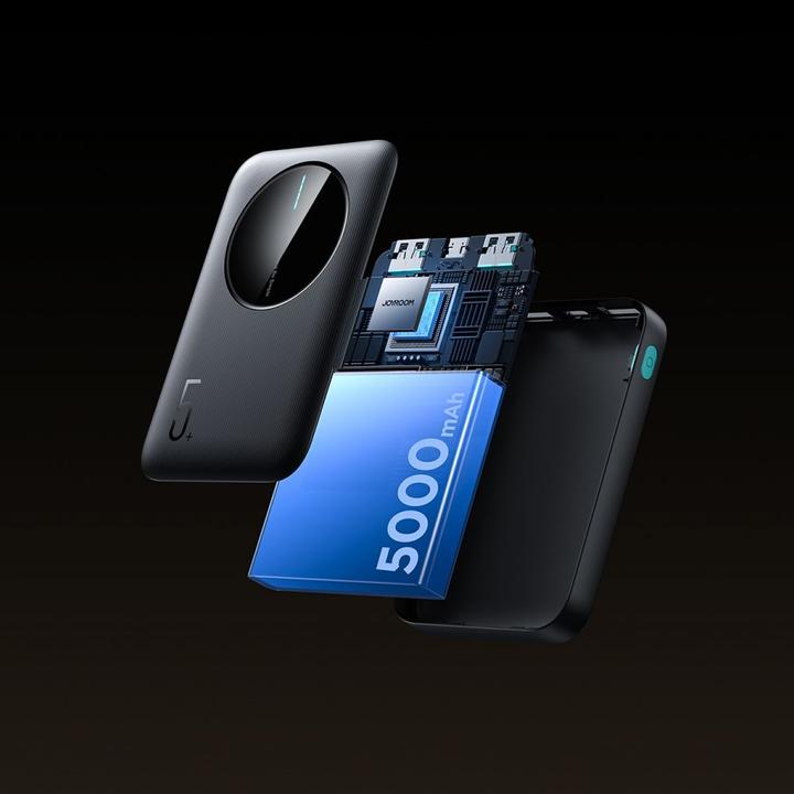 Actual product image Joyroom 2.4A LED Display Portable Power Bank 5000mAh (5000 mAh, 5 W, 18.50 Wh)
