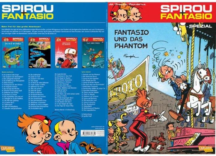 Produktbild Fantasio und das Phantom (Deutsch, André Franquin, Jean-Claude Fournier, 2003)