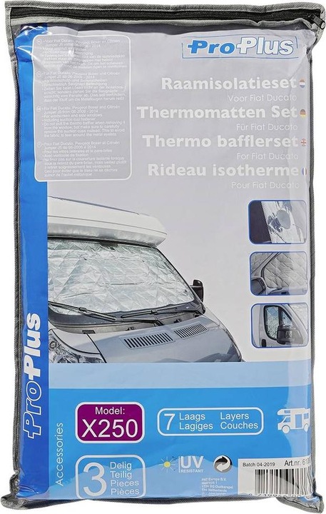 Immagine prodotto ProPlus Set di tappetini termici per Fiat Ducato X250 dal 06-2006 - 2014