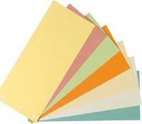 Produktbild Herlitz Trennstreifen 10.5 x 24 cm, 100 Stk. - orange