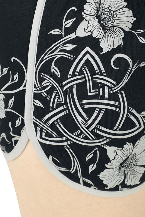 Image du produit Black Premium Rooted in Reverence printed Sweatshorts (S)