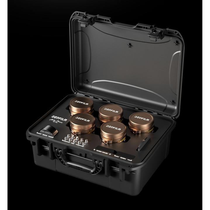 Image du produit Dzofilm Arles Lustre 14/21/40/135/180mm T1.6 FF/VV Prime Cine Lens Kit for PL (metric) (PL, Plein format)