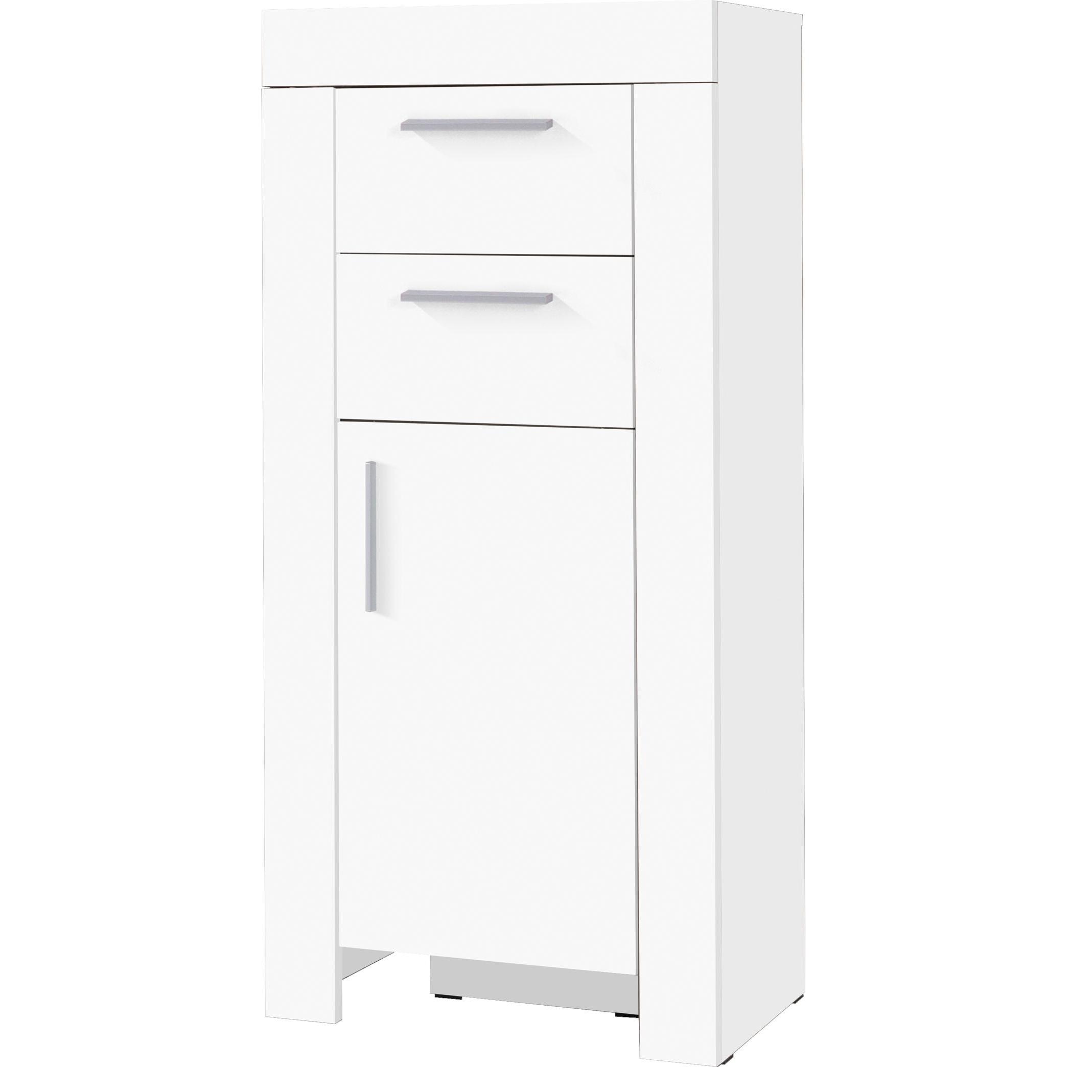 ADRK Furniture, Kommode + Sideboard, Kommode 2SZ1D CESIRO (60 x 42 x 131 cm)