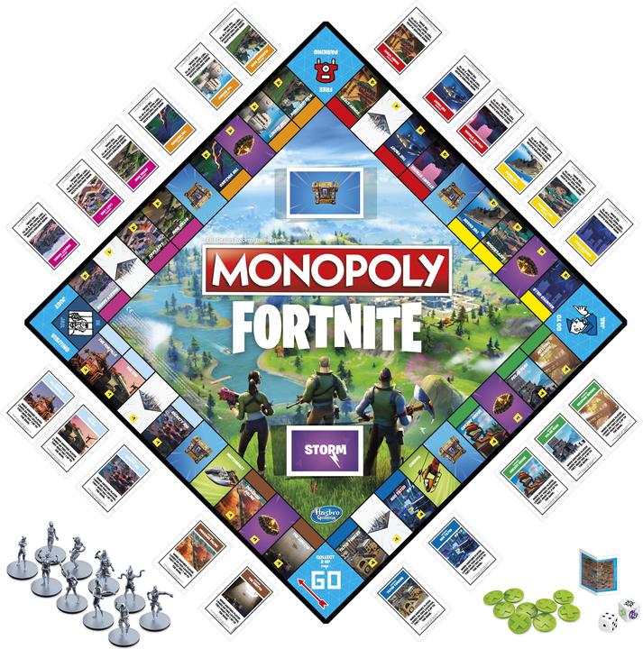 Produktbild Monopoly Fortnite Sammlerausgabe (Deutsch, Türkisch, Spanisch, Rumänisch, Norwegisch, Tschechisch, Polnisch, Kroatisch, Niederländisch, Slowenisch, Finnisch, Ungarisch, Dänisch, Schwedisch, Italienisch, Arabisch, Bulgarisch, Portugiesisch, Englisch, Slowakisch, Lettisch)