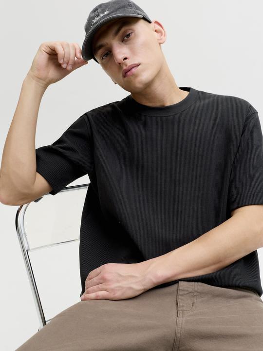Produktbild Jack & Jones Jjeharrison Structure Tee Ss O-Neck Sn (M)