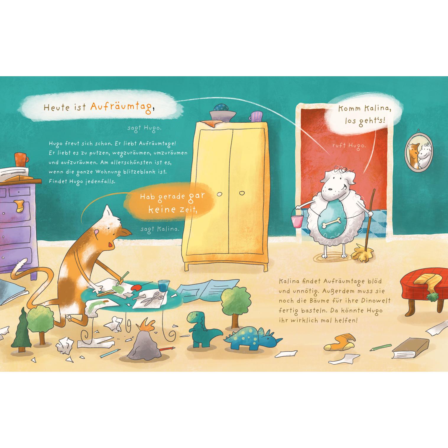 Thumbnail - Ich liebe Aufräumtage! - lustiges Bilderbuch für Jungen und Mädchen ab 3, Kinderbücher von Olivia Huth