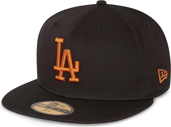 Actual product image New Era 59Fifty Cap - Los Angeles Dodgers noir / toffee (7 5/8)