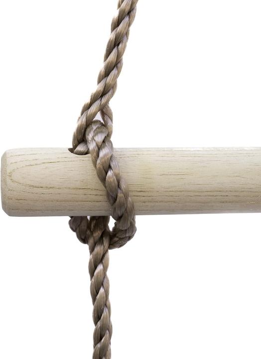 Image du produit Gartenwelt Riegelsberger Échelle de corde pour enfants avec 12 barreaux en bois (440 cm)
