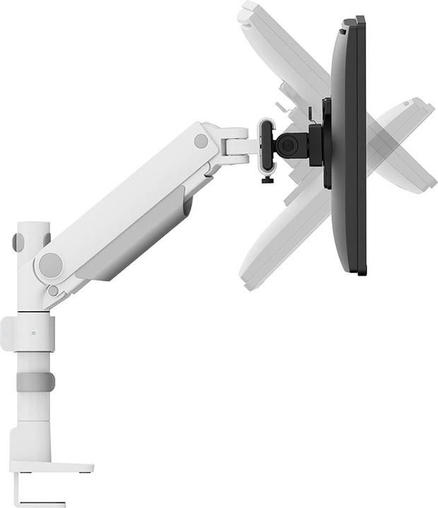 Actual product image Neomounts table mount duo 100x100 11kg/24-34"/white/fully movable (Table, 34", 11 kg)