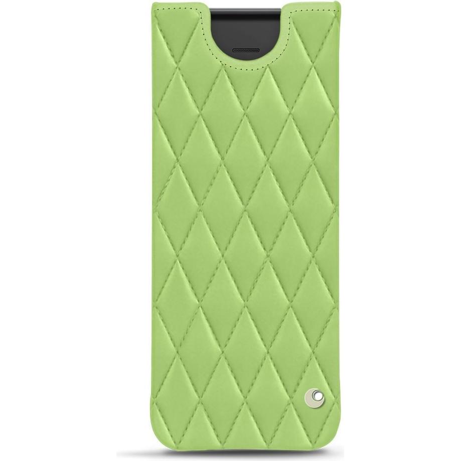 Noreve Lederschutzhülle (Samsung Galaxy Fold), Smartphone Hülle, Grün