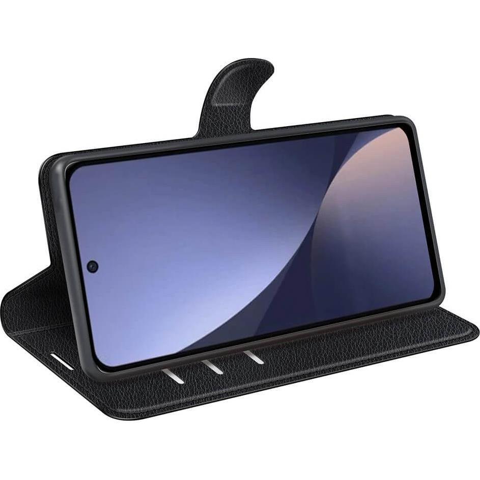 Thumbnail - Cover-Discount Xiaomi 13 Pro - Leder Etui Hülle schwarz (Xiaomi 13 Pro), Smartphone Hülle, Schwarz