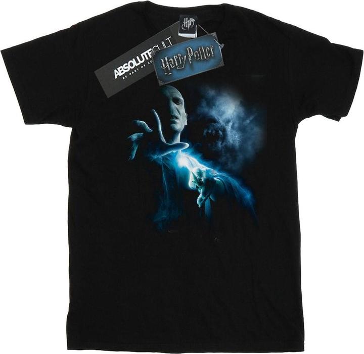 Actual product image Girls Voldemort Shadow Cotton T-Shirt (140, 146)