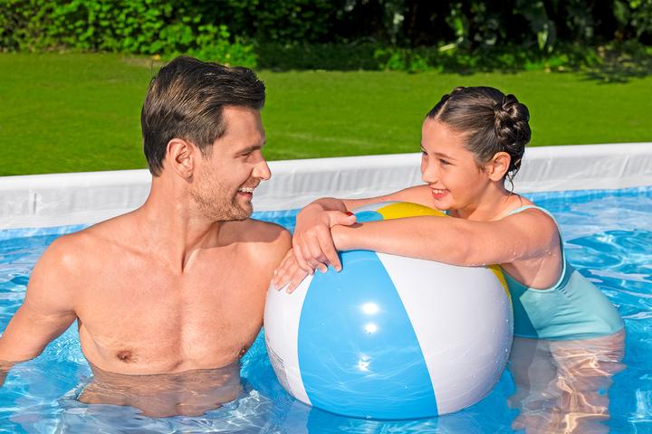 Actual product image Bestway Steel Pro MAX Above Ground Pool Set 3.05 m x 2.00 m x 84 cm (305 x 200 x 84 cm)