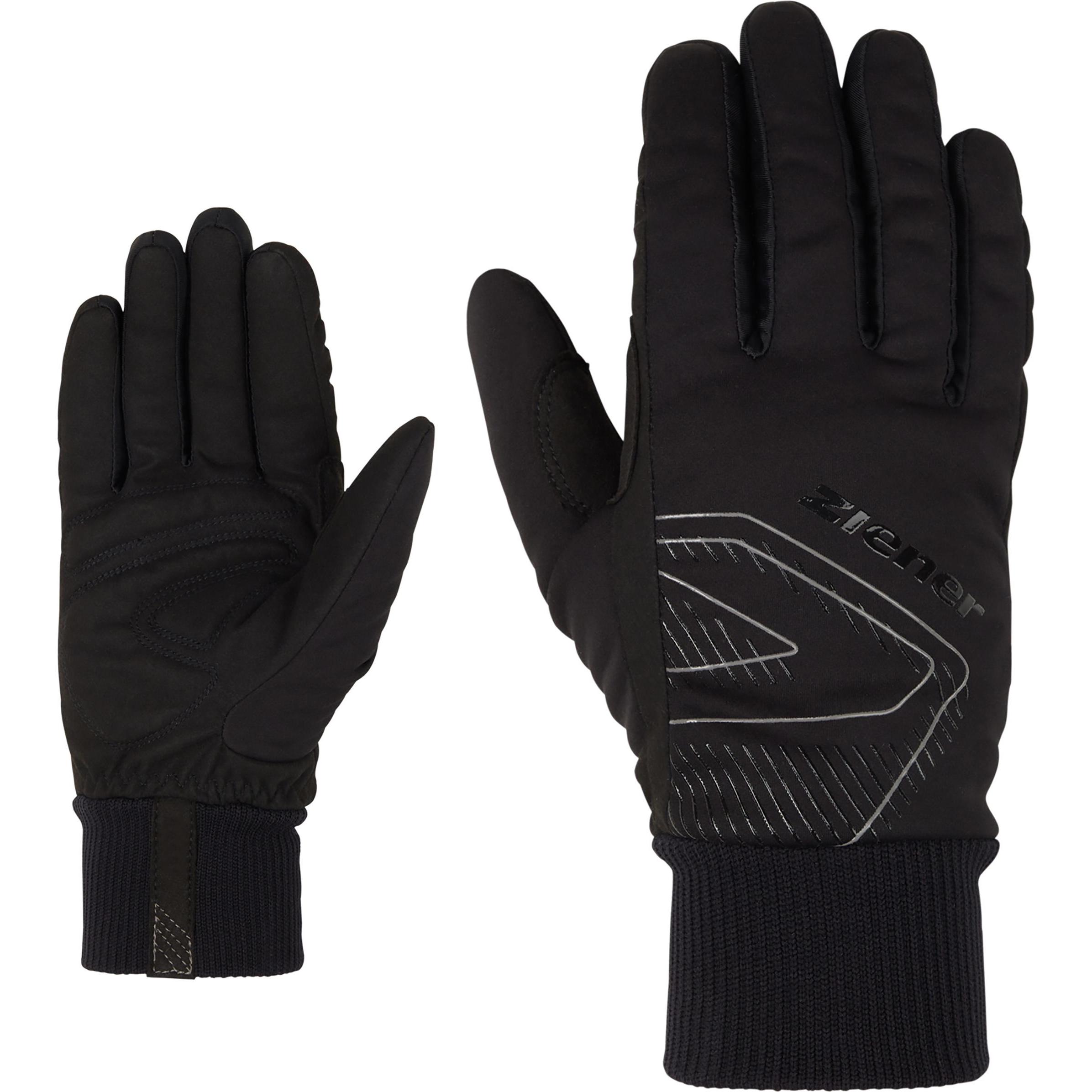 Ziener, Herren, Handschuhe, Ulano, Schwarz, (7.5)