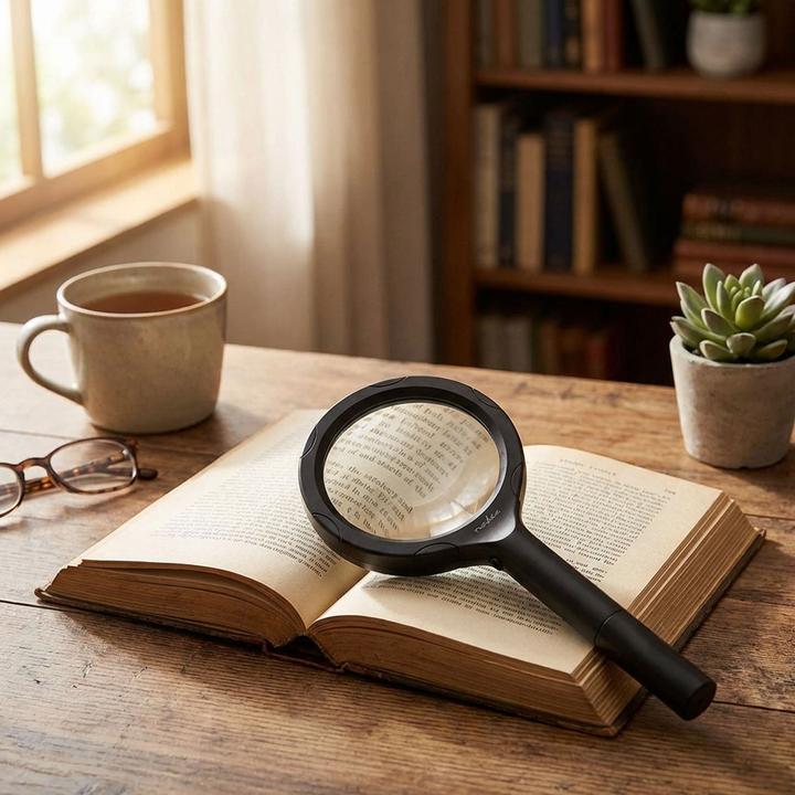 Actual product image Nedis Handlupen | Linsenstärke: 4 Diopter | 10000 K | 0.05 W | 9 lm | Schwarz