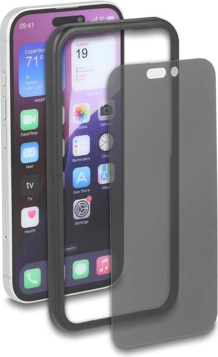Produktbild Delock Schutzfolie für iPhone 17 mit Sichtschutz aus gehärte (1 Stk., Apple iPhone 17)