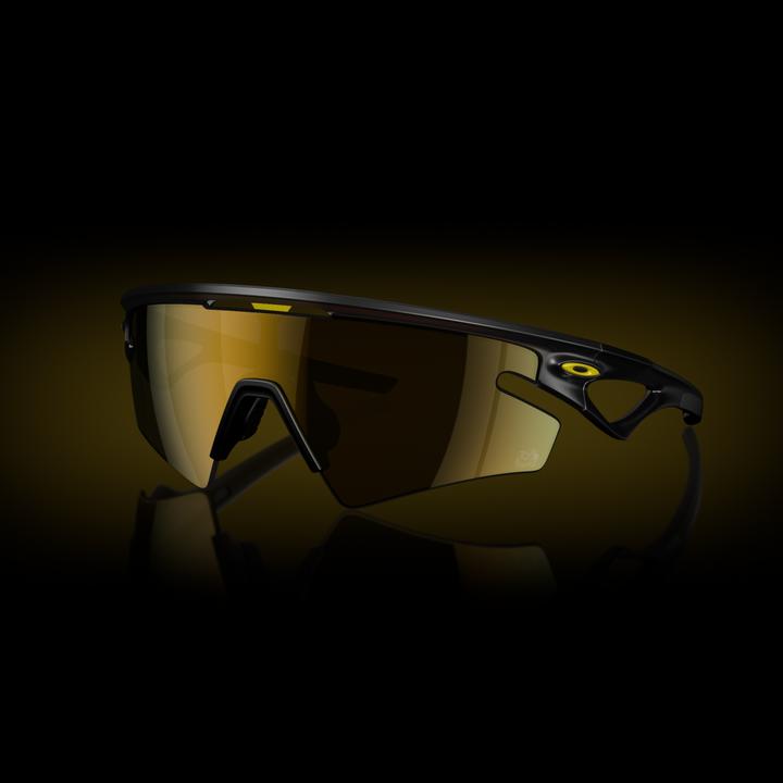 Actual product image Oakley Sphaera Slash - Radbrille (Tour de France Matte Black Ink, Prizm 24K polarised, Prizm 24k polarized)