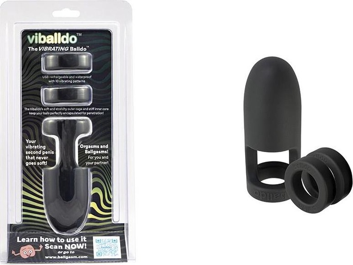 Image du produit Balldo Viballdo - Noir (4 cm)