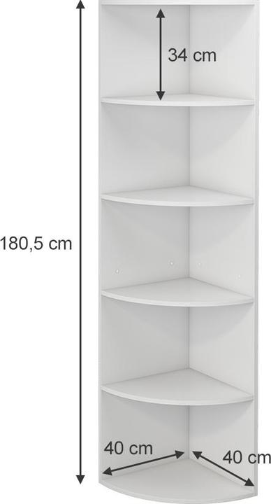 Produktbild Vicco Fabienne (40 x 40 x 180 cm)