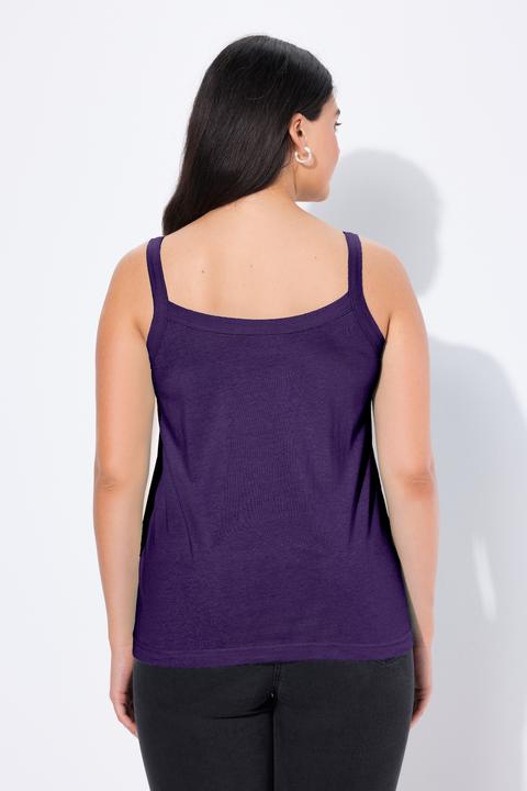 Image du produit Ulla Popken Top spaghetti, jersey doux (60)