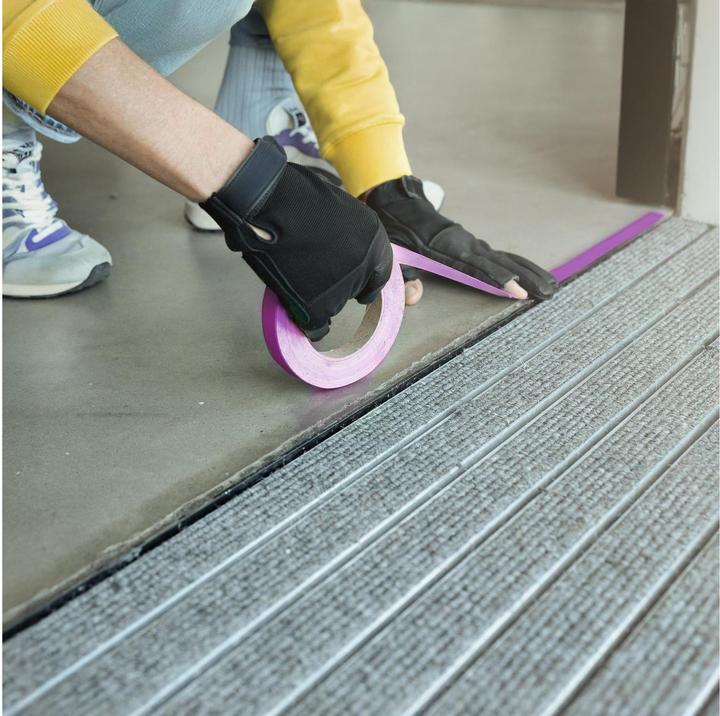 Actual product image Adam Hall 58064 RED Gaffer adhesive tape (19 mm)