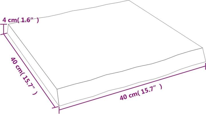 Immagine prodotto VidaXL Nili (40 x 40 x 4 cm)