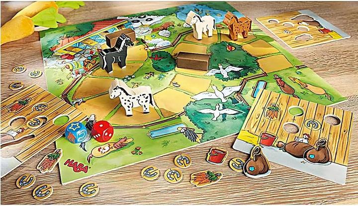 Actual product image Haba Hoppe Rider (Dutch, English, French, German, Italian, Spanish, 2 - 4 Players)