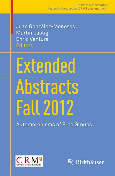 Extended Abstracts Fall 2012 (Englisch, 2014)