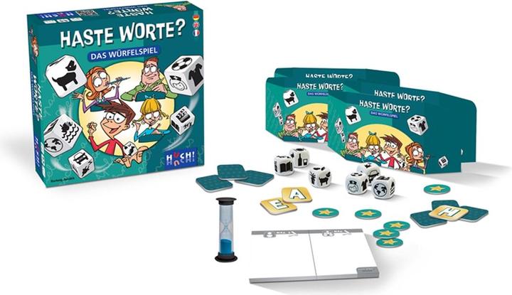 Immagine prodotto Hai parole? - Il gioco dei dadi (Tedesco, 2 - 6 Giocatori)