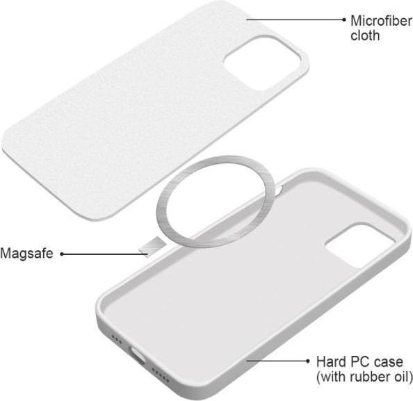 Produktbild MU Classic Silicone Case MagSafe Series (Apple iPhone 12 mini)