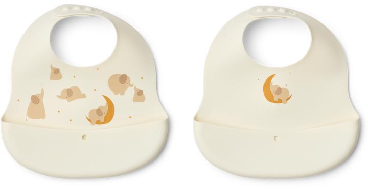 Produktbild Liewood 2Pack Ember SilikonLätzchen Elephant (6 Monate)
