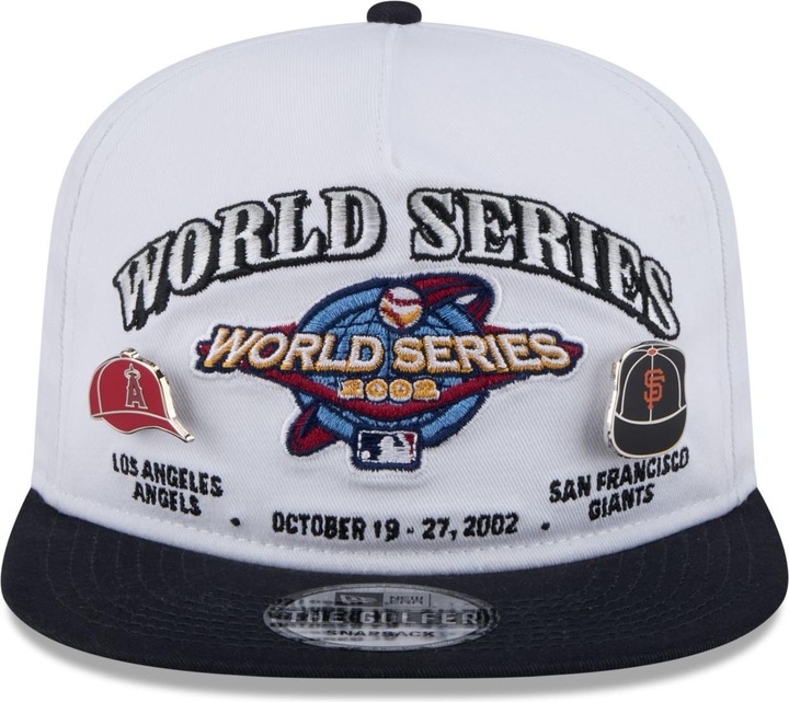 Actual product image New Era Golfer Cap - World Series 2002 Pin Angels Giants (One size)