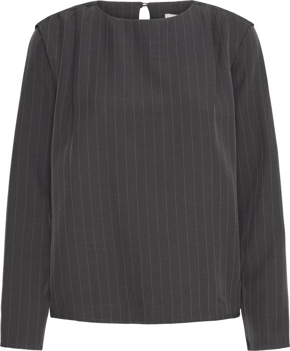 Dark Grey Mel. Pinstripe Mix