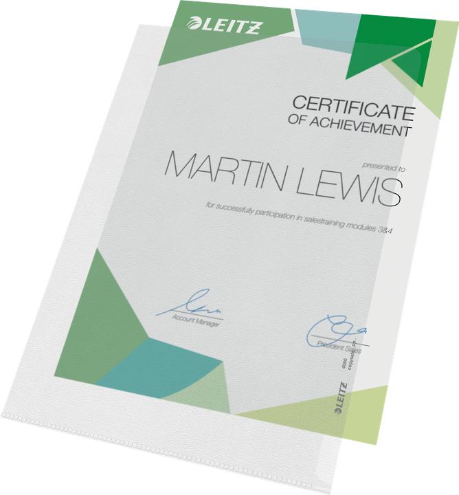 Produktbild Leitz Sichthüllen PP A4 (A4, 100x)