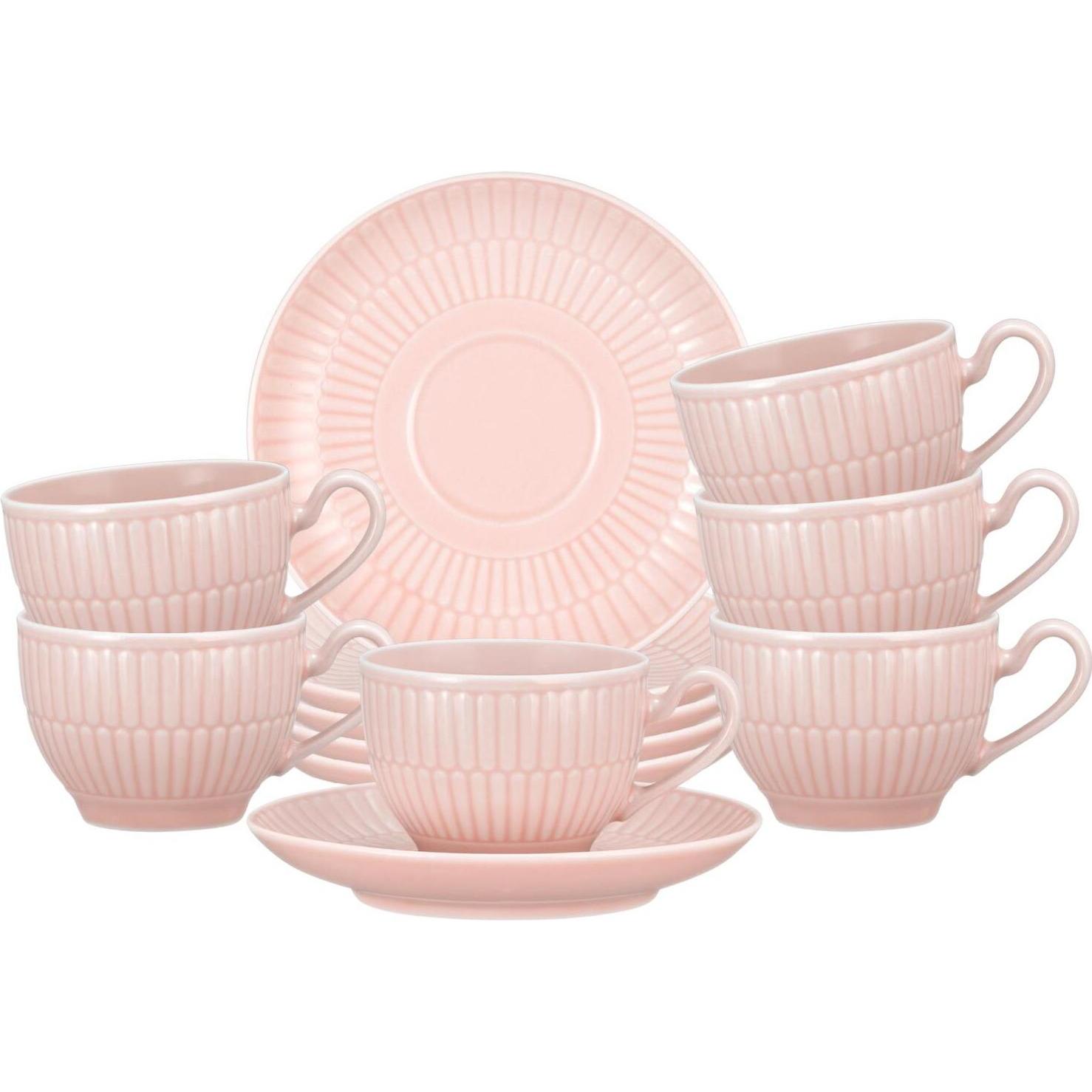 Seltmann, Tasse, Amina Espressotassen mit Untertassen (100 ml, 6 x)