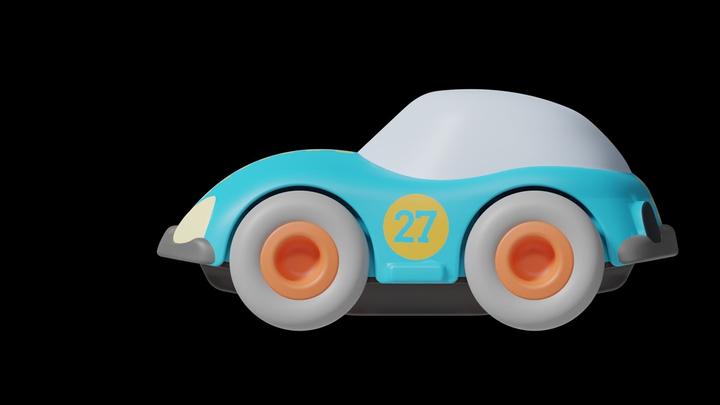 Actual product image Haba Cars - Action ski jump