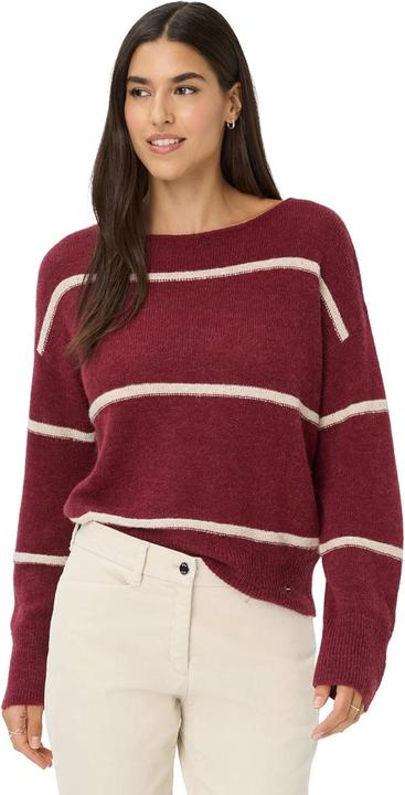 Actual product image BRAX Lightweight Alpaca Sequins Stripe Pullover (40, 42)