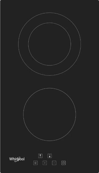 Actual product image Whirlpool WRD6030B (30 cm, Glass ceramic hob)