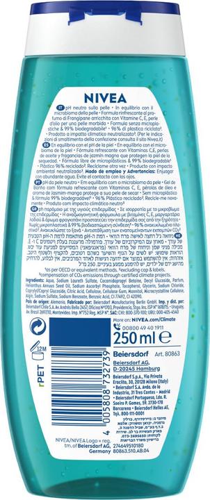 Immagine prodotto NIVEA Fiore e olio hawaiano (250 ml)
