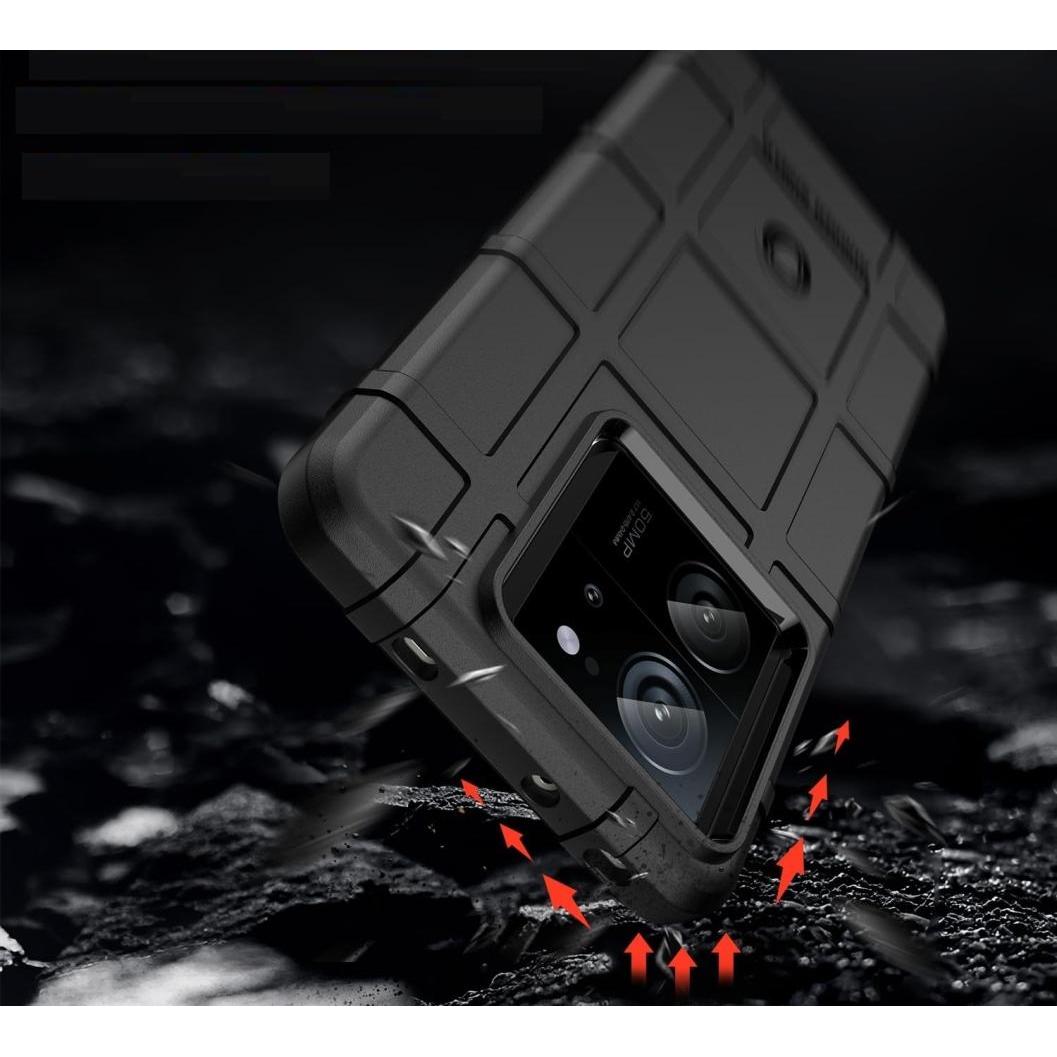 Thumbnail - Screenguard Xiaomi 13T Pro Rugged Shield Hülle (Xiaomi 13T Pro), Smartphone Hülle, Schwarz