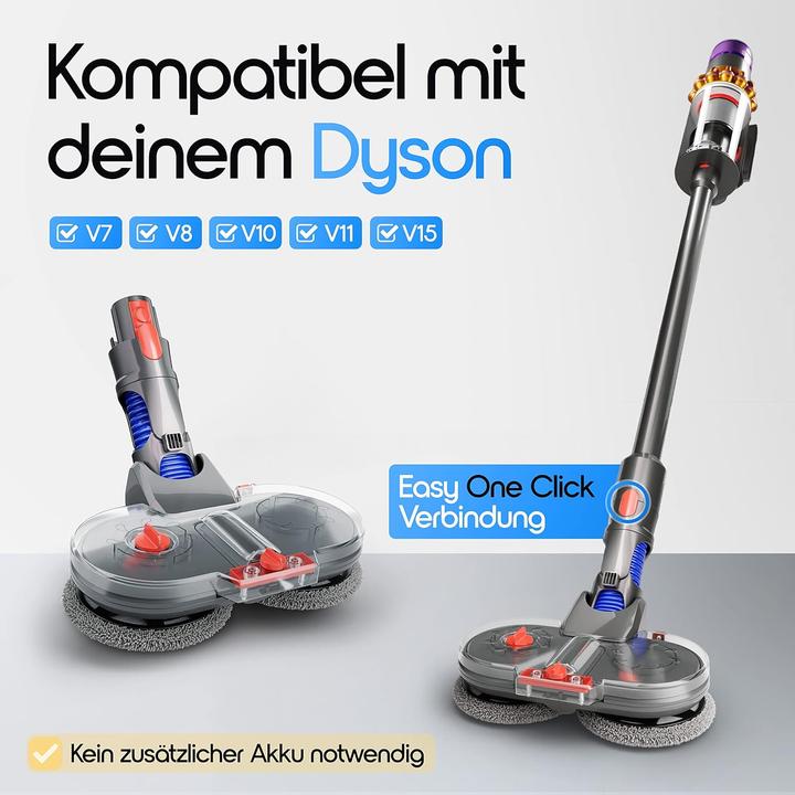 Produktbild Equl Wischaufsatz für Dyson