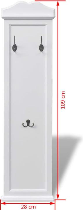Actual product image vidaXL Garderobe