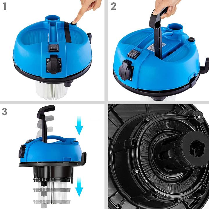 Produktbild Masko 6IN1 Industriestaubsauger, Blau (Nass-Trockensauger)