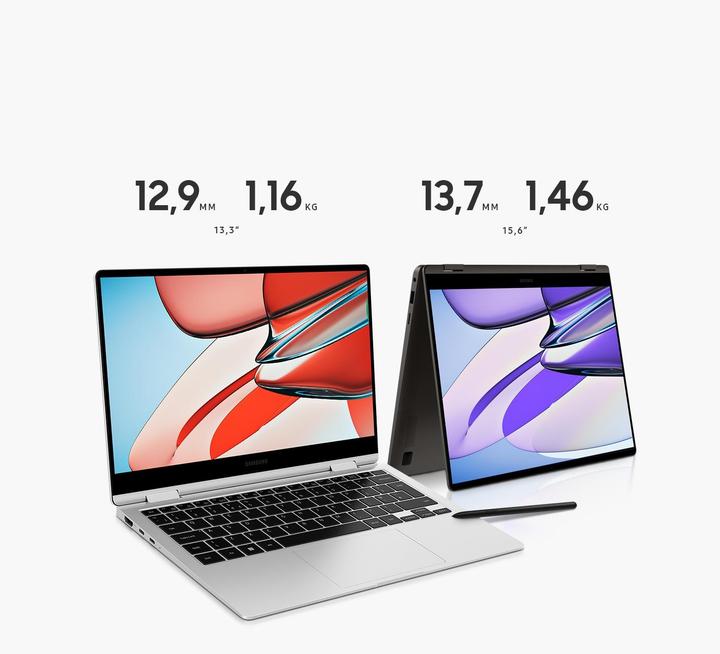 Image du produit Samsung Galaxy Book3 360 (13.30", Intel Core i5-1340P, 8 Go, 256 Go, DE)